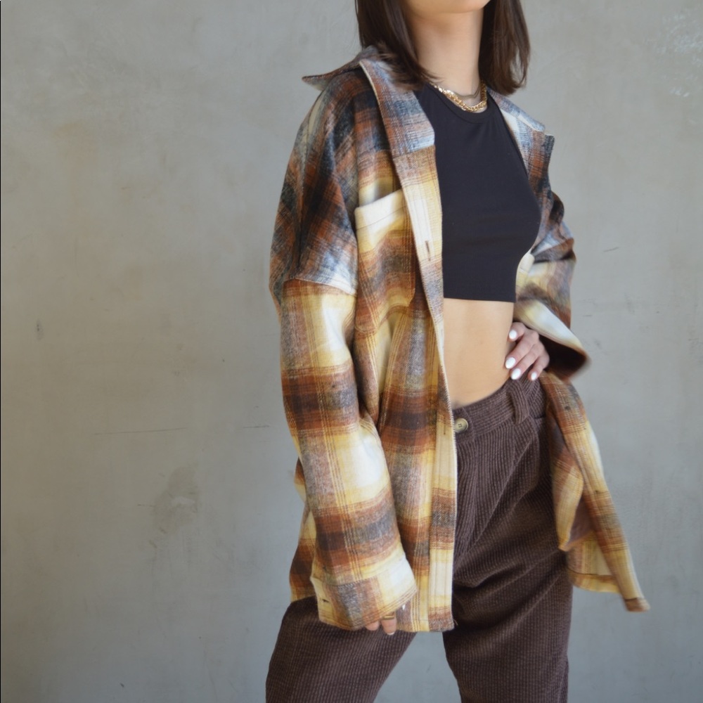 Lake Tahoe Flannel Button Up Jacket - Picture 7 of 10